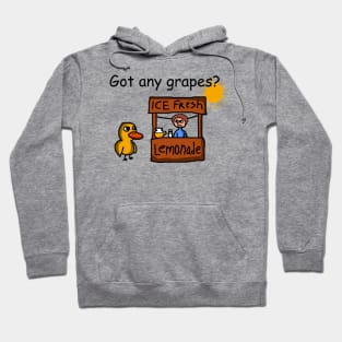 Duck song  Got Any Grapes lemonade Hoodie